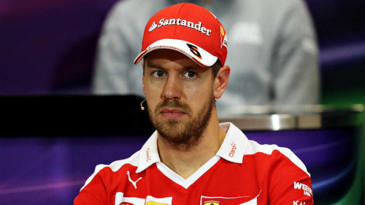 Vettel está siendo dura y merecidamente criticado por su actitud durante el Gran Premio de México de Fórmula 1. (Getty)