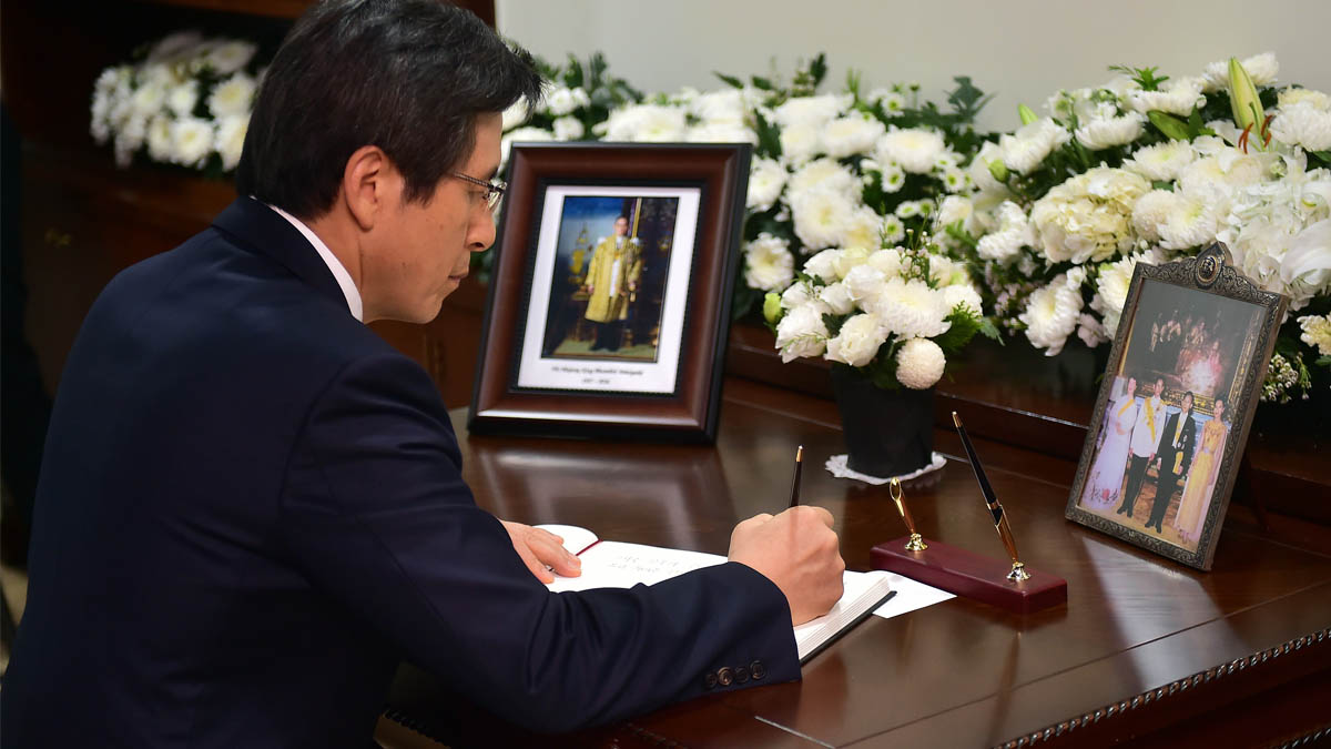 Hwang Kyo-Ahn, el cesado primer ministro de Corea del Sur (Foto: AFP)