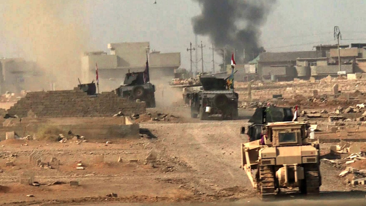 Fuerzas iraquíes entrando en Mosul (Foto: AFP).