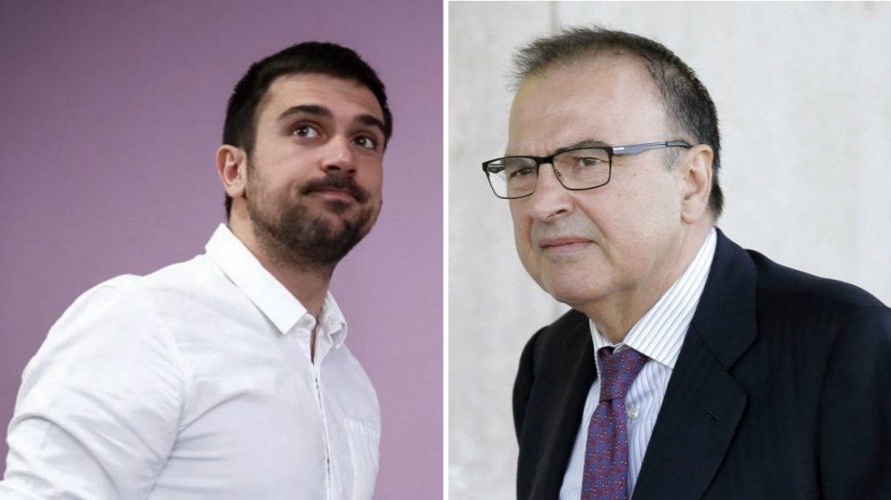 Ramón Espinar hijo y padre. (Fotos: EFE) | Última hora Podemos
