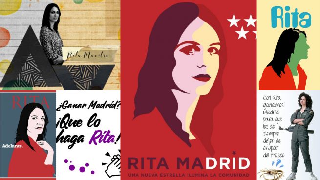Rita Maestre copia a Carmena su campaña electoral de ‘icono pop’