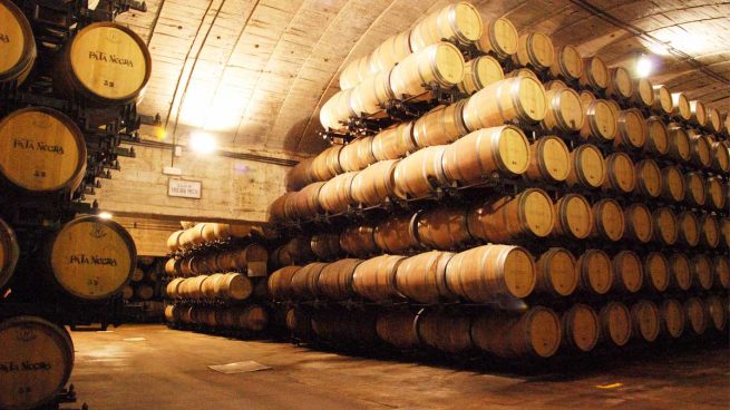 Una bodega en Valdepeñas.