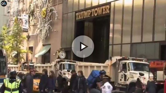 Cierran las calles cercanas a la Torre Trump en Nueva York entre extremas medidas de seguridad