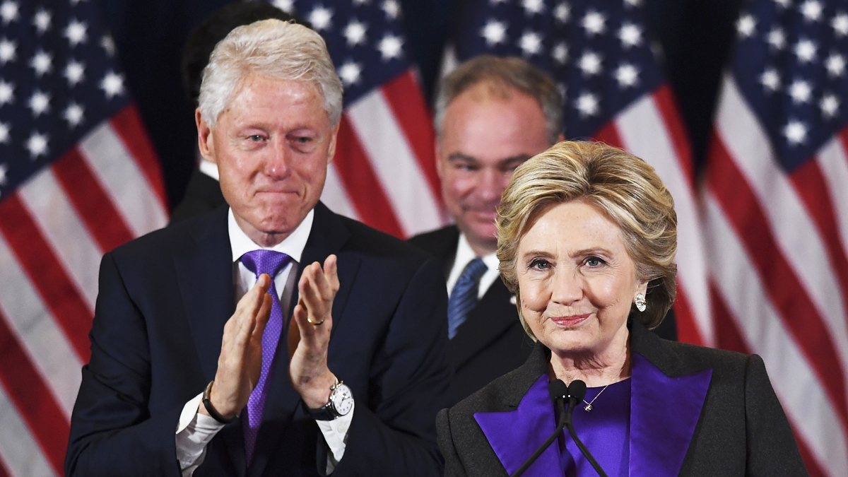 Bill y Hillary Clinton. (Foto: AFP)
