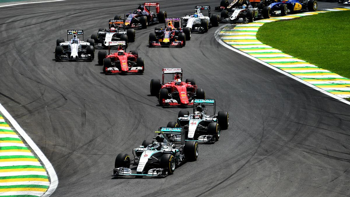 Si Rosberg gana por tercera vez consecutiva en Brasil, será campeón del mundo de Fórmula 1. (Getty)
