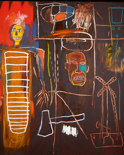 'Air Power' de Jean-Michel Basquiat. SOTHEBYS
