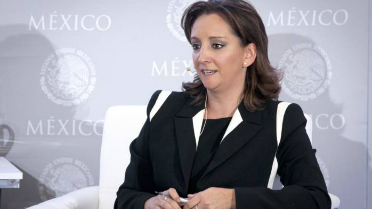 Claudia Ruiz Massieu Salinas, ministra de Exteriores de México. GETTYIMAGES