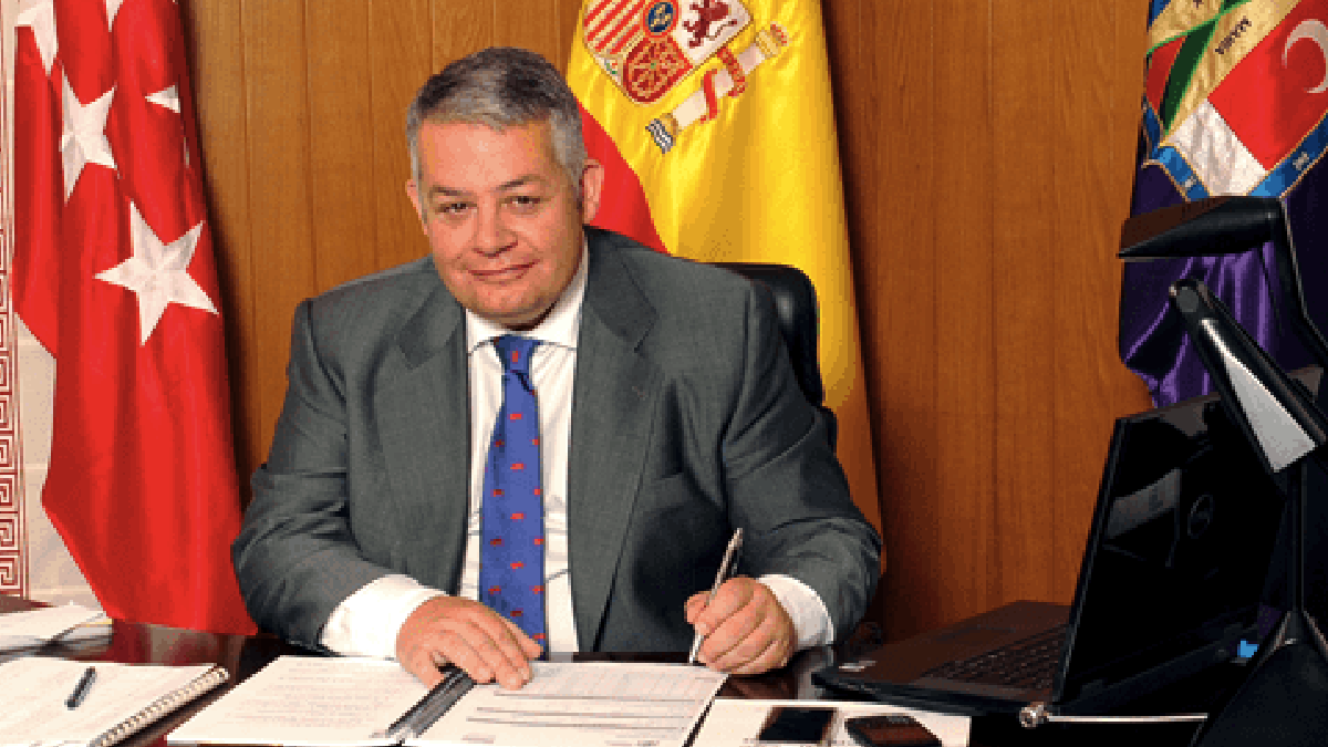 Miguel Ángel Santamaría, ex alcalde del PP. (Foto: Ayto. Colmenar)