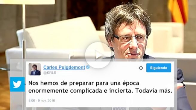 Puigdemont felicita a Trump y desea que las relaciones entre España y EEUU «sigan creciendo»