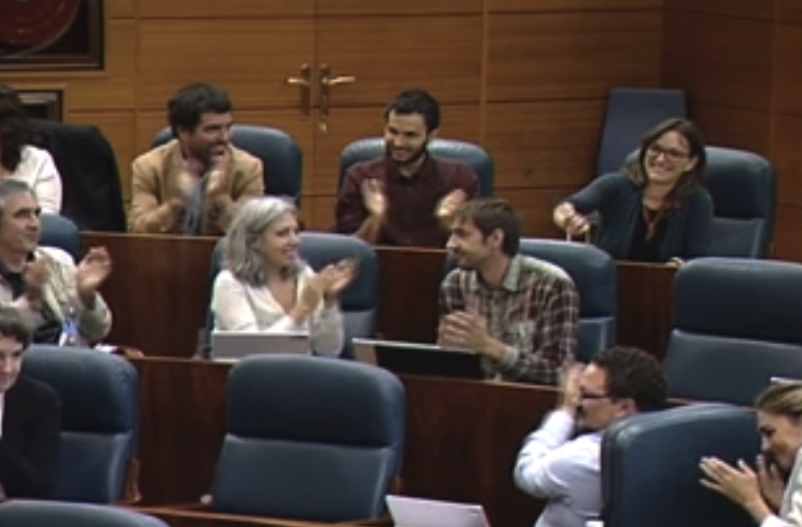 Beatriz Galiana en la toma de posesión a principios de octubre. (Foto: Asamblea)