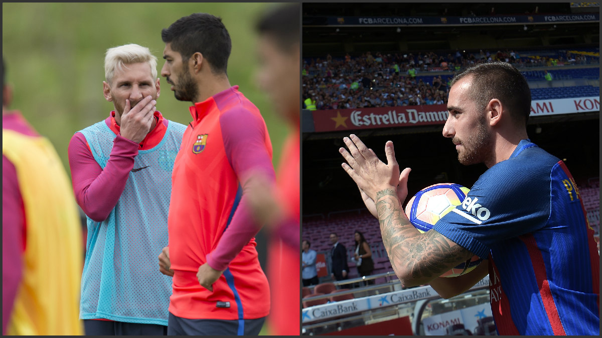 Messi y Suárez creen que el dinero de Alcácer tenía que haber ido destinado a su renovación.