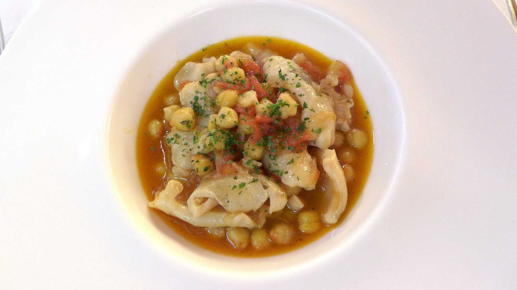 Potaje de bacalao.