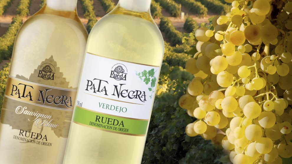 Botellas de Pata Negra Rueda.