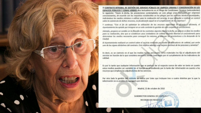 El Ayuntamiento de Carmena no tiene ni idea del número de barrenderos que limpian la capital