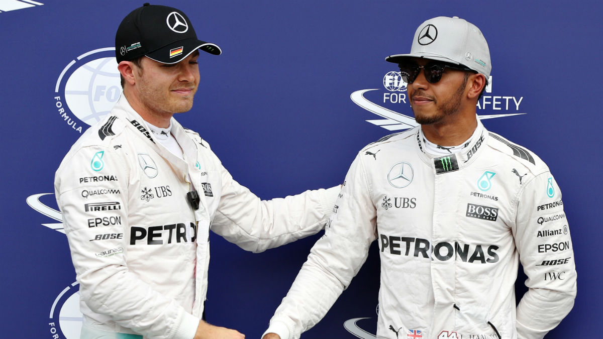 Lewis Hamilton espera que en Abu Dhabi su compañero Nico Rosberg deje de tener la suerte de su lado. (Getty)