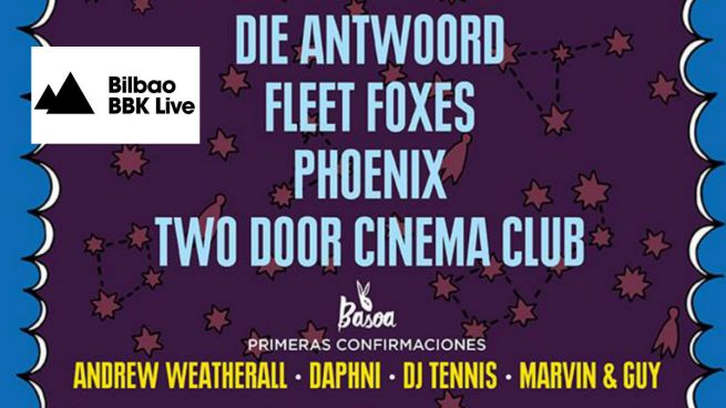 Nuevas confirmaciones del Bilbao BBK Live: Die Antwoord, Phoenix y Djs para el escenario electrónico ‘Basoa’
