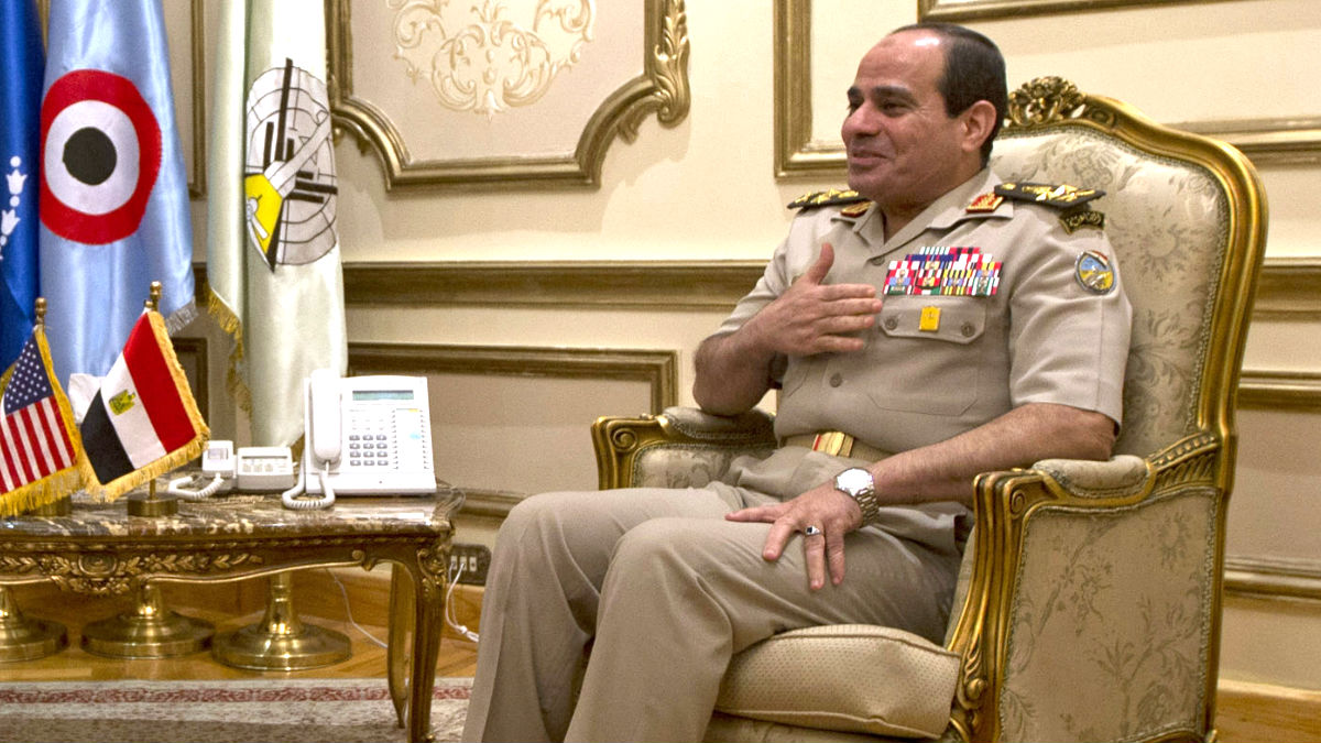 El presidente de Egipto en una imagen de 2013 (Foto: AFP).