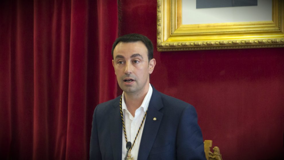 Mikel Torres, alcalde de Portugalete y secretario general del PSE en Vizcaya.