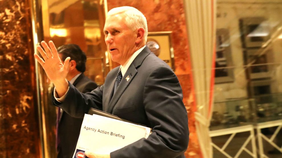 Mike Pence, vicepresidente de EEUU. (Foto: AFP)