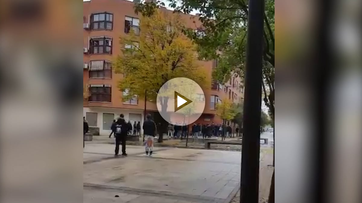 Los ultras del Getafe y del Zaragoza protagonizaron un duro enfrentamiento.