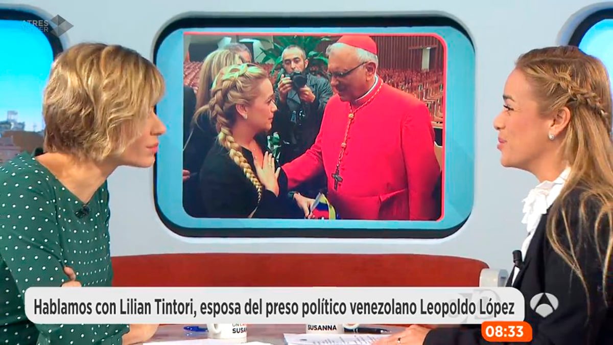 Lilian Tintori en ‘Espejo Público’.