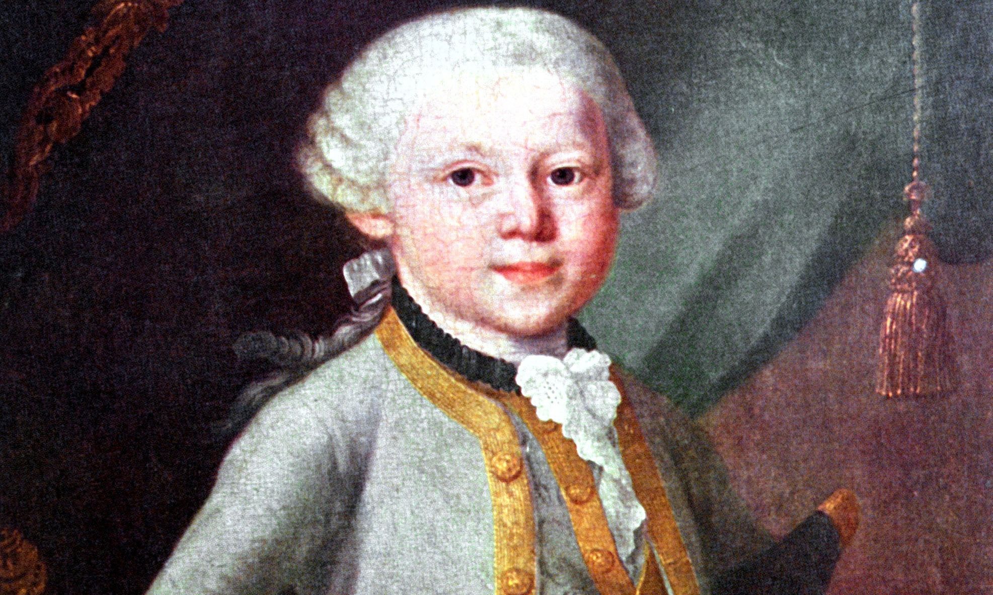 Resultado de imagen para wolfgang amadeus mozart de niño