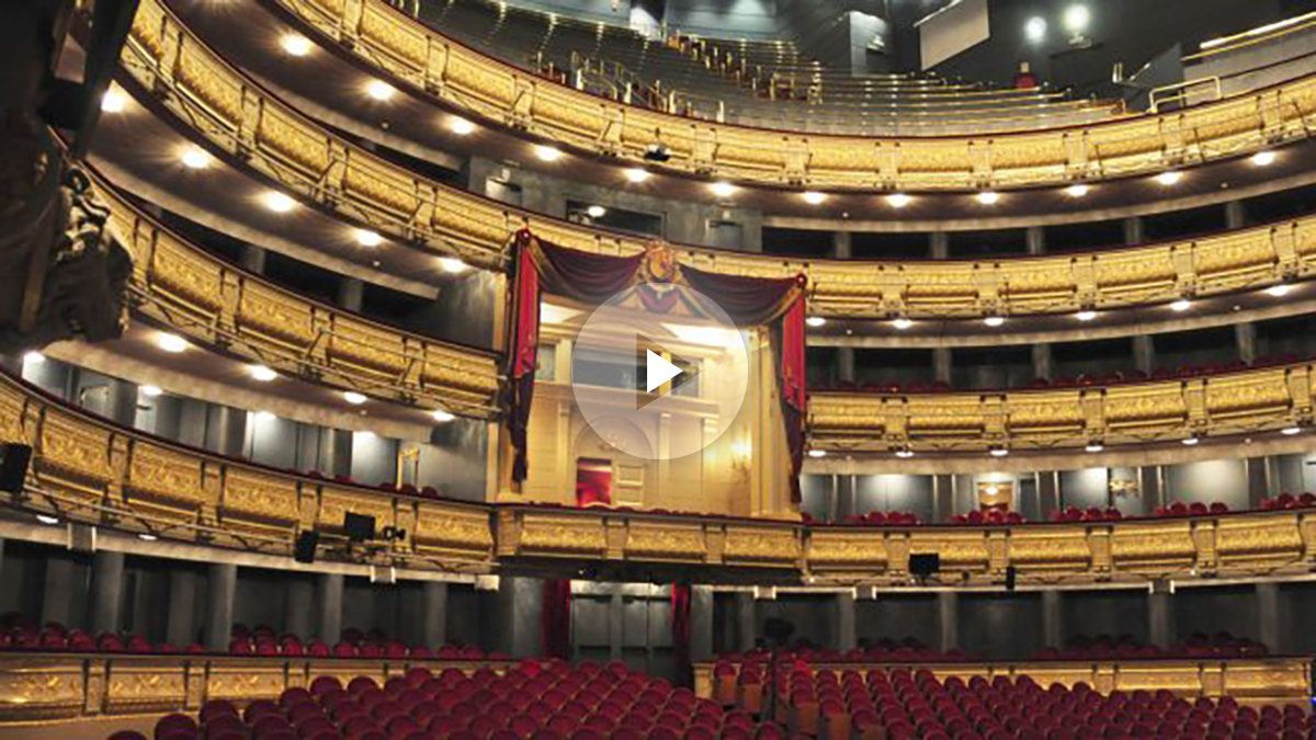 Teatro Real de Madrid.