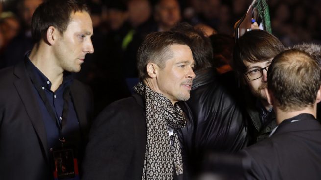 Brad Pitt y Marion Cotillard colapsan el centro de Madrid en el estreno de su última película