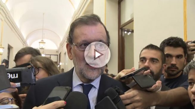Rajoy contiene las lágrimas y lamenta la muerte de Barberá: «Se hace muy duro»