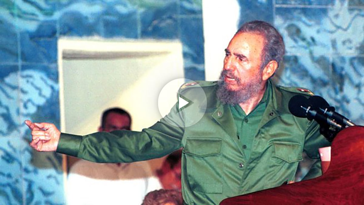 Fidel Castro en una imagen de archivo (Foto: Getty).