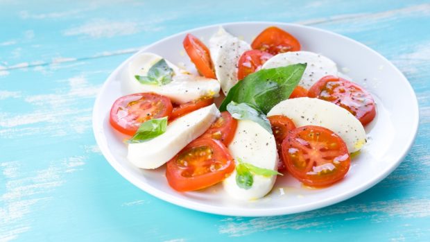 Receta de bocadillo Caprese