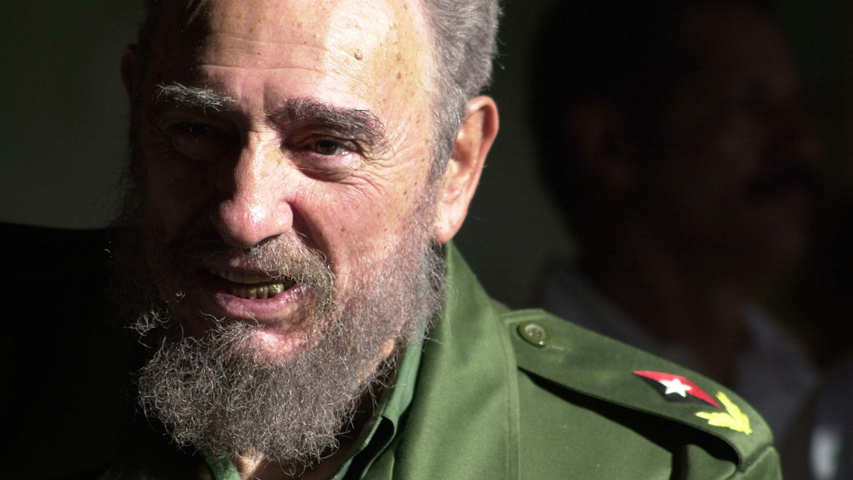 El dictador cubano Fidel castro, en enero de 2003. (Getty)