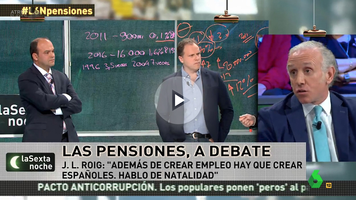 Eduardo Inda en La Sexta Noche.