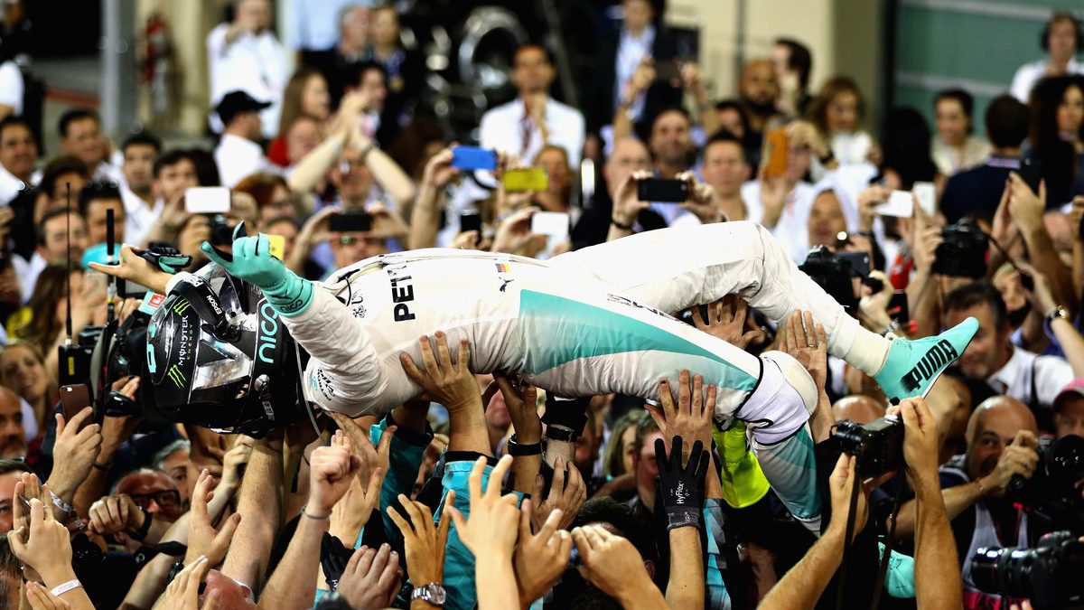Nico Rosberg, nuevo campeón del mundo (Getty)