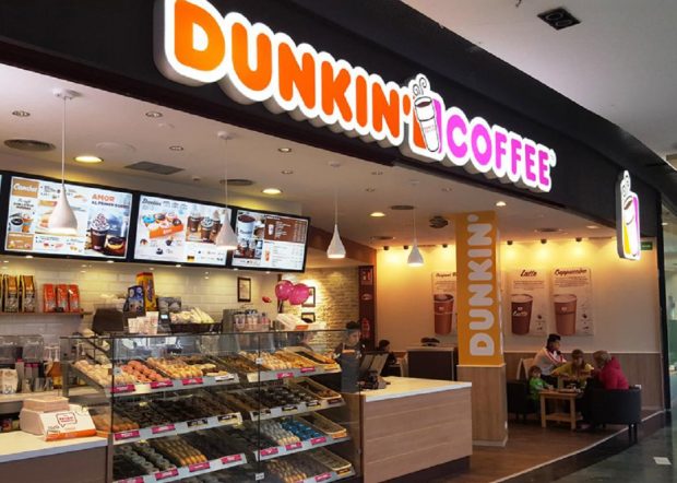 Establecimiento de Dunkin Coffee (Dunkin Donuts en España)