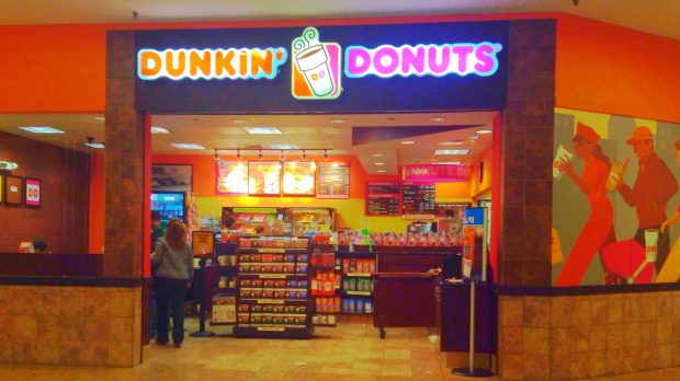 Establecimiento de Dunkin Donuts en Estados Unidos.