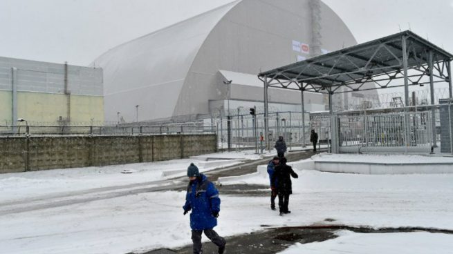Ucrania inaugura una cúpula de seguridad sobre el reactor nuclear accidentado de Chernóbil