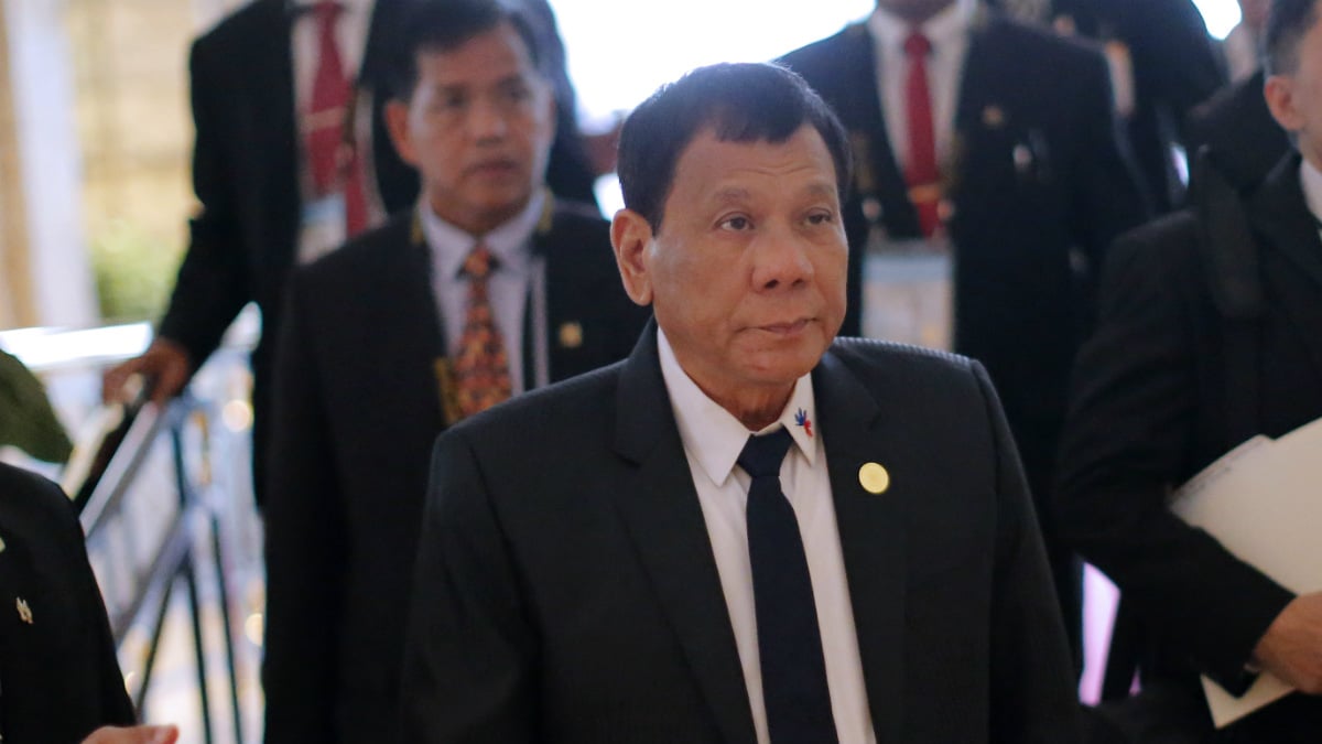 Rodrigo Duterte, presidente de Filipinas. (AFP)