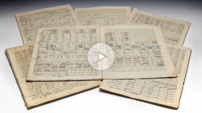 Una partitura de Mahler pulveriza el récord de Mozart: pagan 5,3 millones por ella