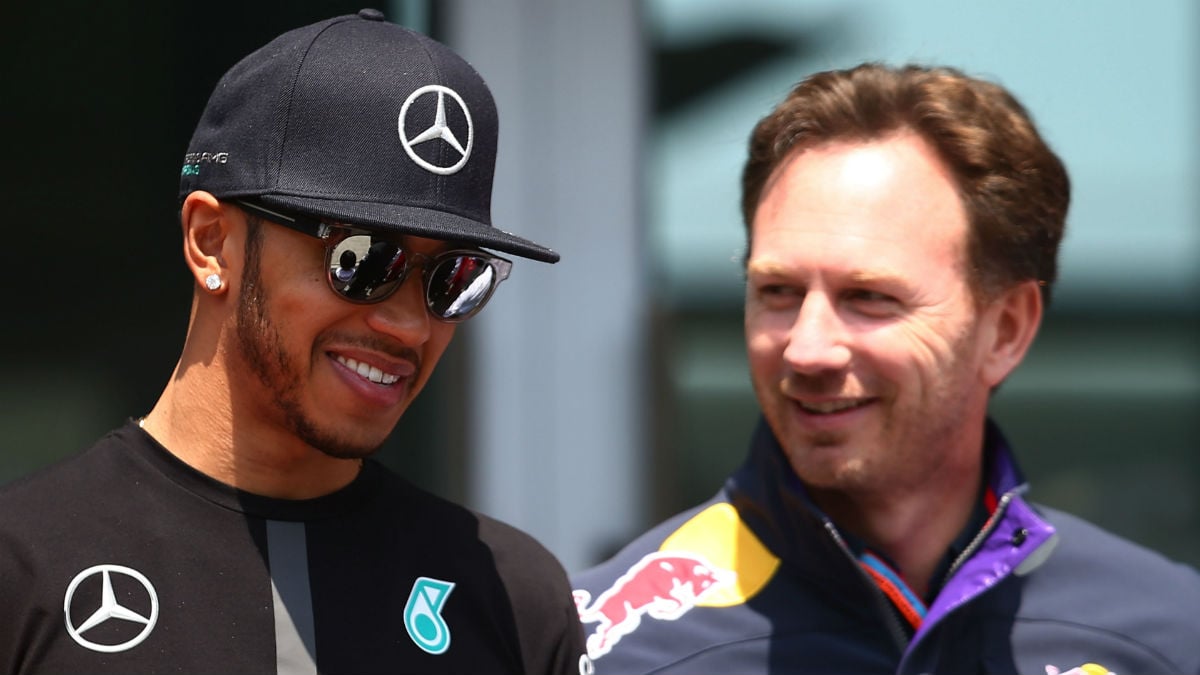 Christian Horner considera la actitud de Hamilton en Abu Dhabi totalmente lícita. (Getty)