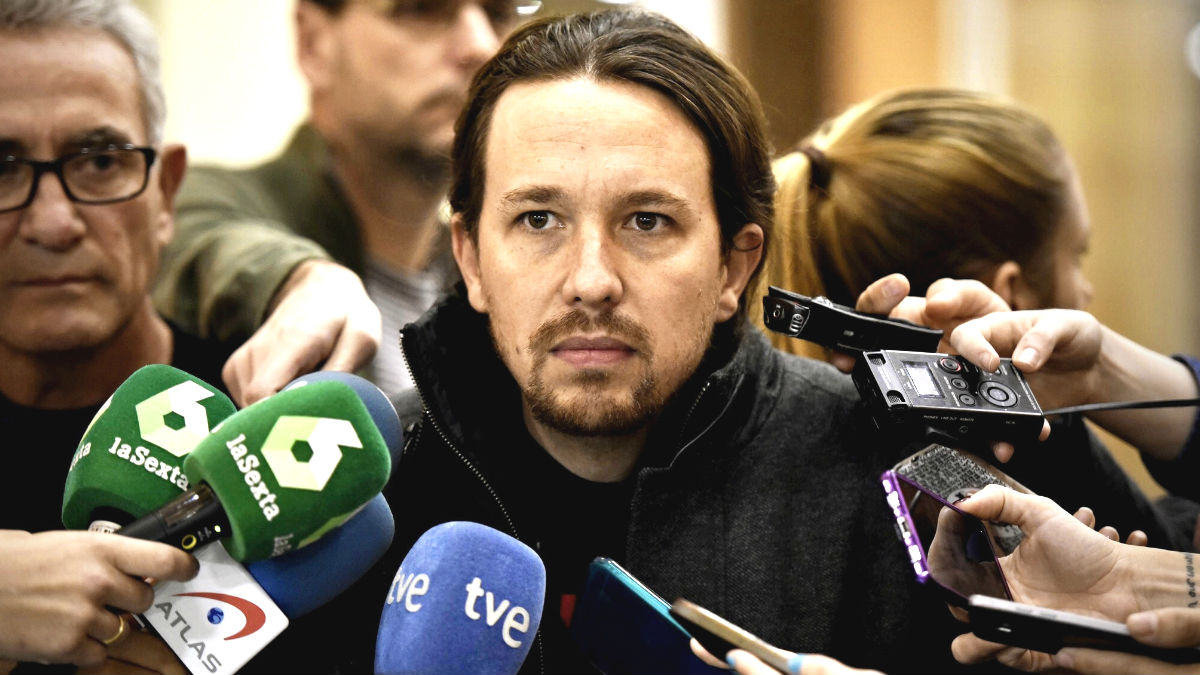 El secretario general de Podemos, Pablo Iglesias (Foto: Efe)