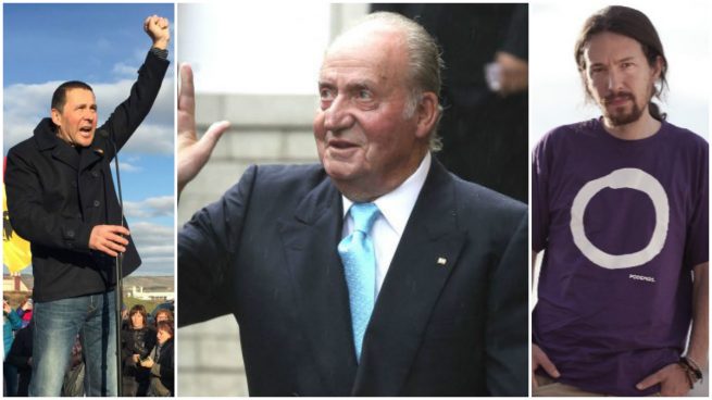 El Rey Juan Carlos compartirá homenaje a Castro con Otegi, la CUP y Podemos