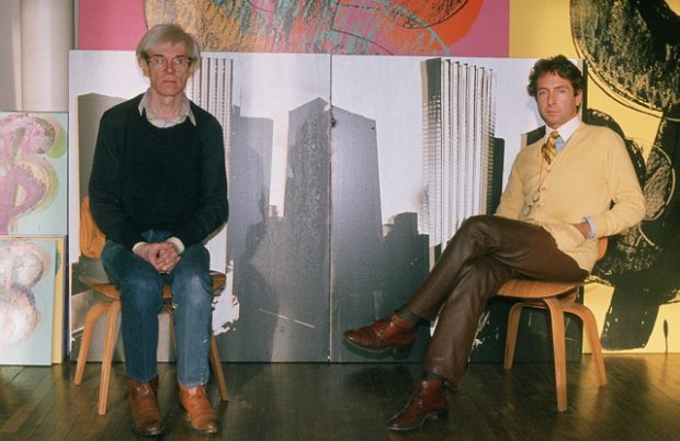 Andy Warhol y Carlos Martorell. 
