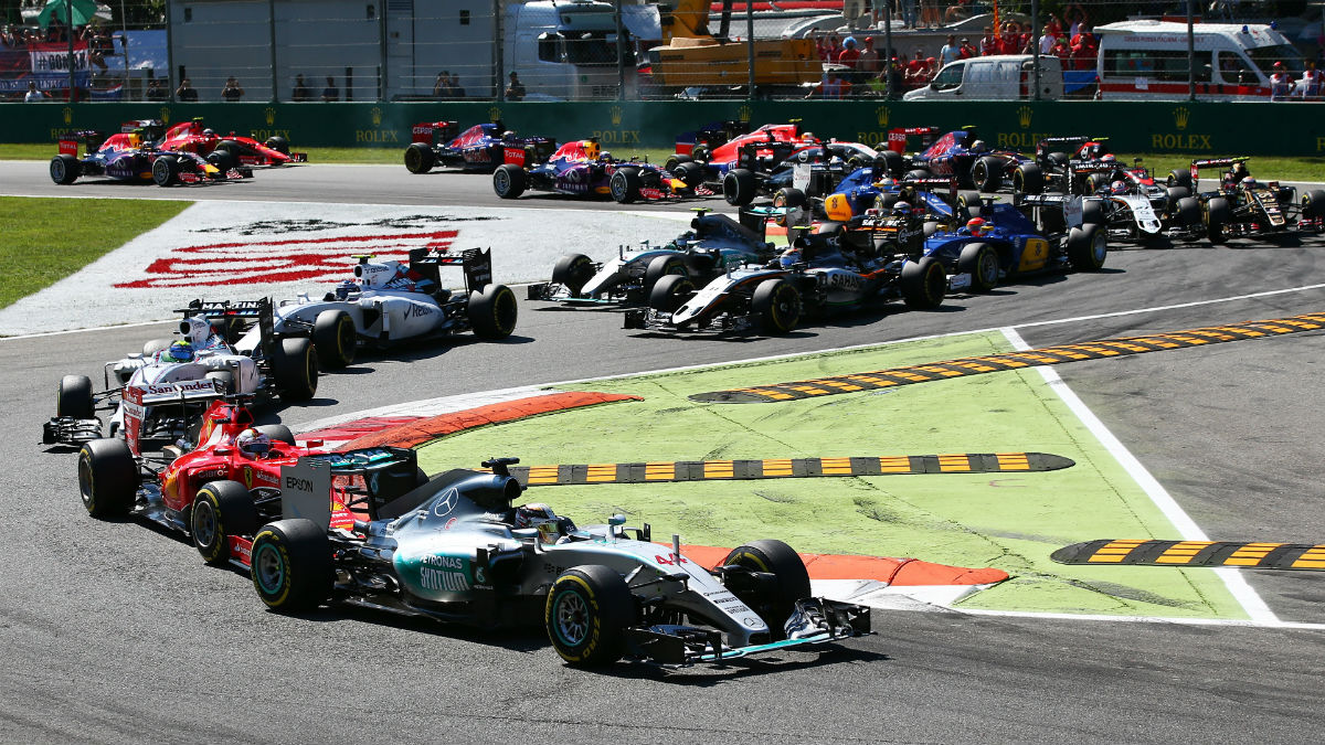 Monza seguirá en el calendario de la Fórmula 1 al menos durante los próximos tres años. (Getty)