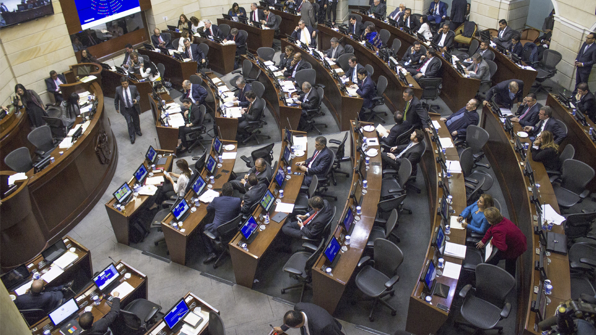 Senado de Colombia. (Foto: Getty)