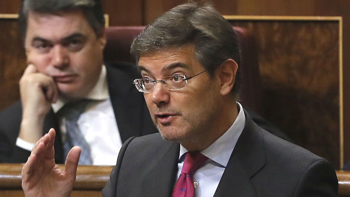 El ministro de Justicia, Rafael Catalá (Foto: Efe)