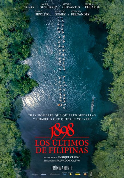 '1898, Los últimos de Filipinas' se estrena este 1 de diciembre en cines españoles.