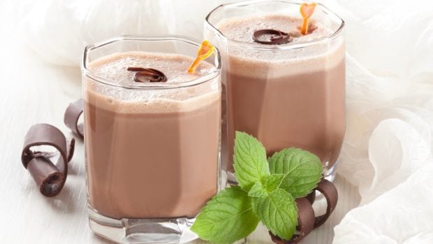 batido de chocolate