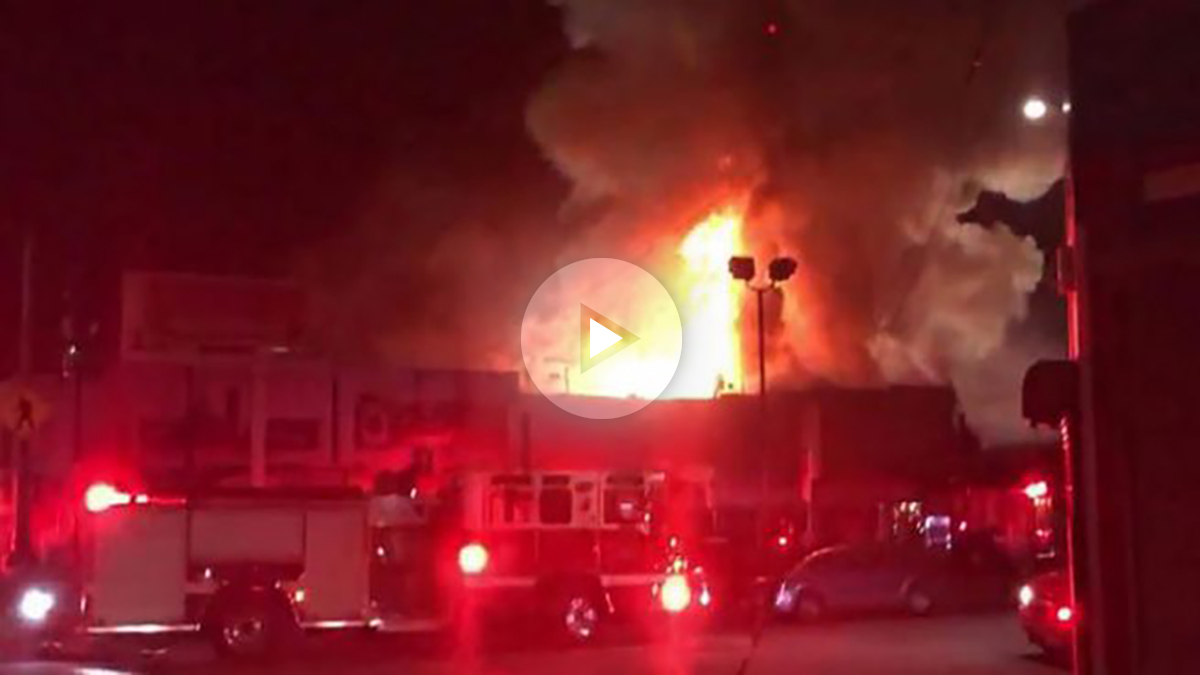 Incendio de una discoteca en Oakland.