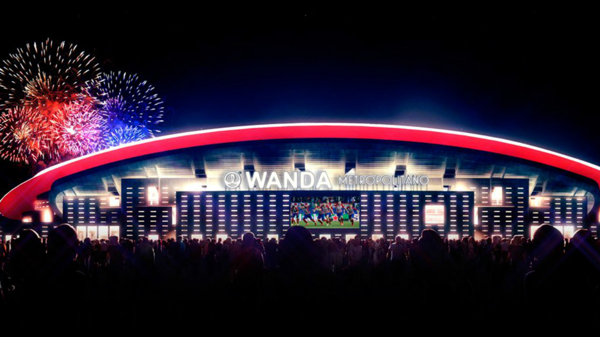 Así es el Wanda Metropolitano, el nuevo estadio del Atlético. (atleticomadrid.com)